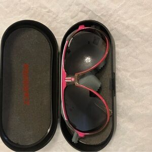 Carrera Pink and Black Sunglasses Sleek Design